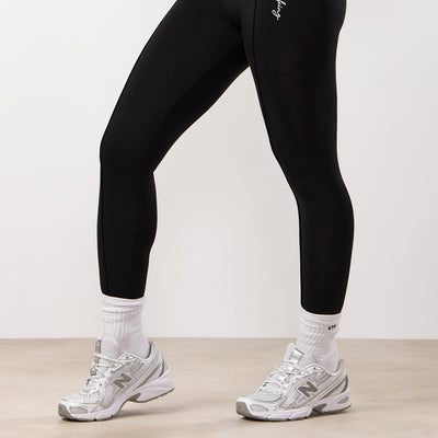 Gym King Reset Cotton Jersey Legging - Black