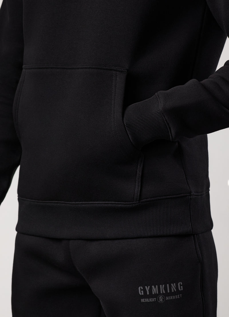 Gym King Resilient Mindset Tracksuit - Black