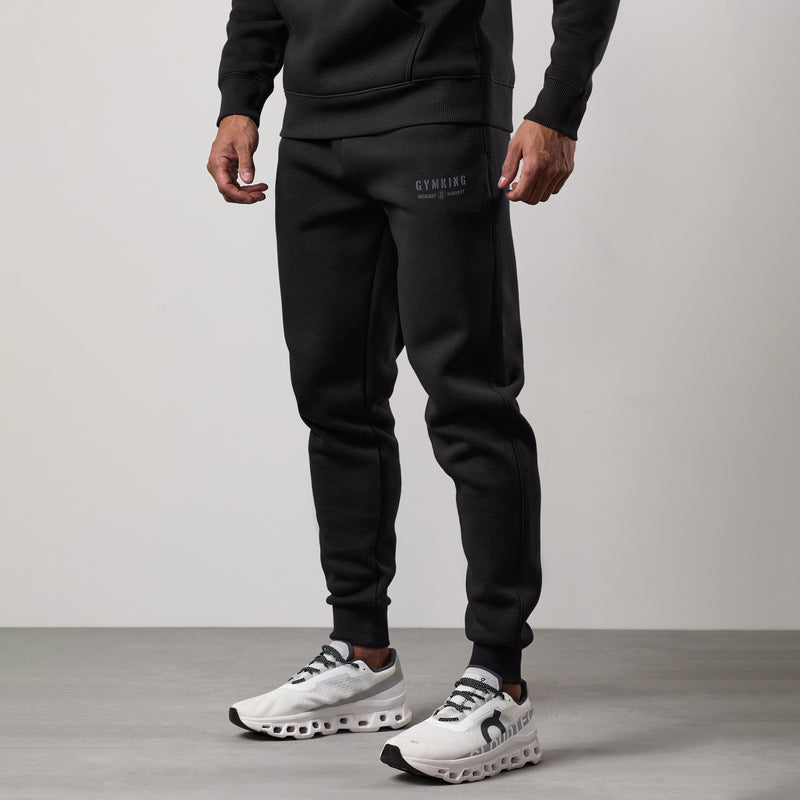 Gym King Resilient Mindset Jogger - Black