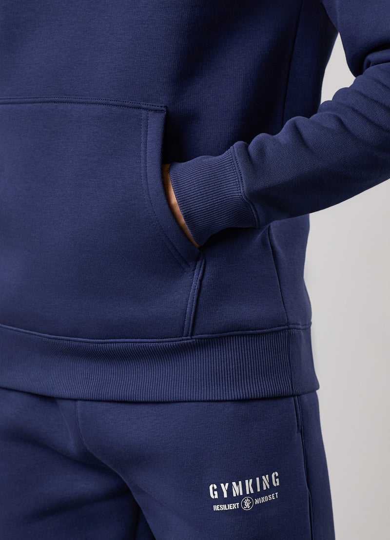 Gym King Resilient Mindset Tracksuit - Oxford Blue