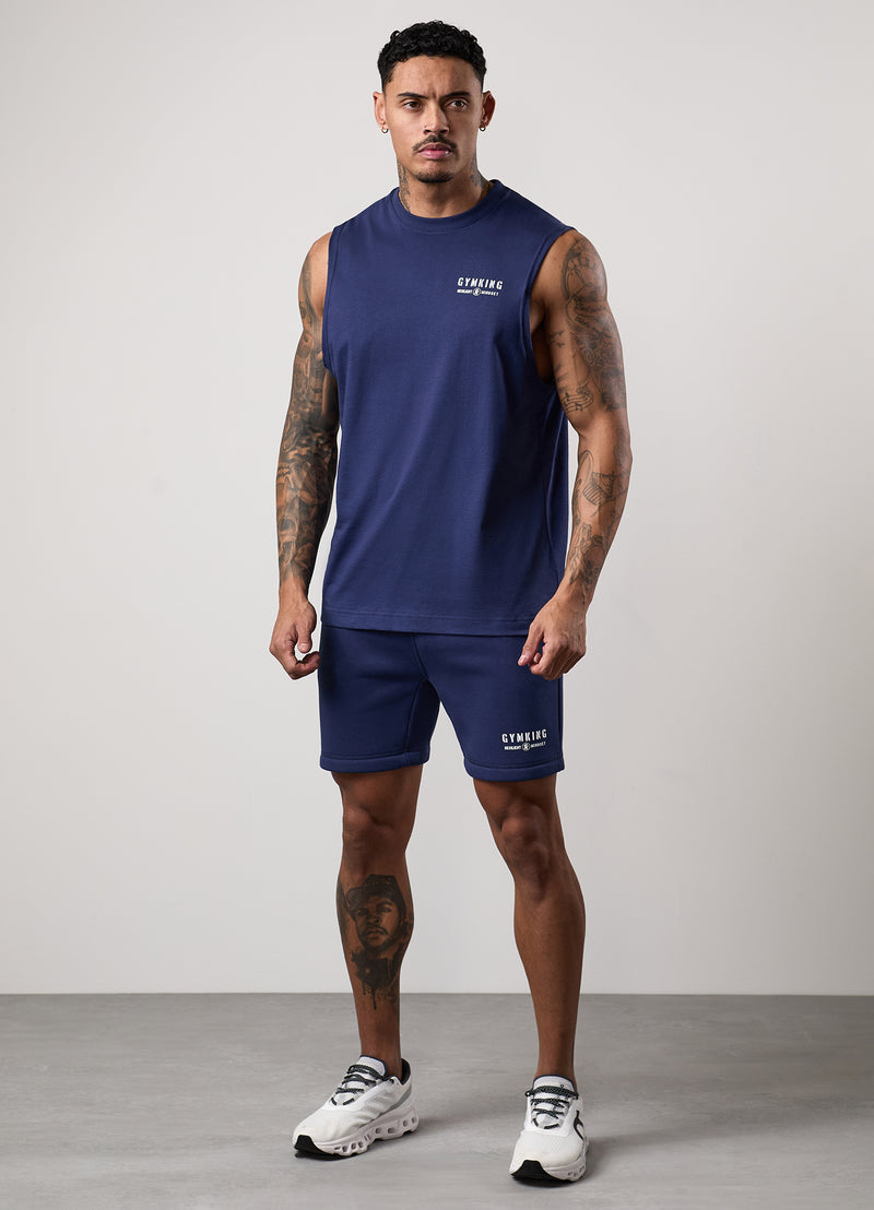 Gym King Resilient Mindset Short - Oxford Blue