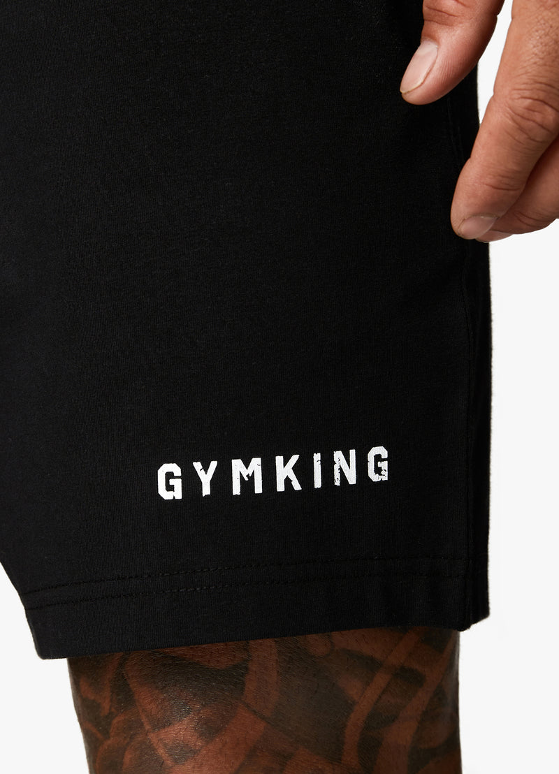 Gym King Training Division Short - Black/White