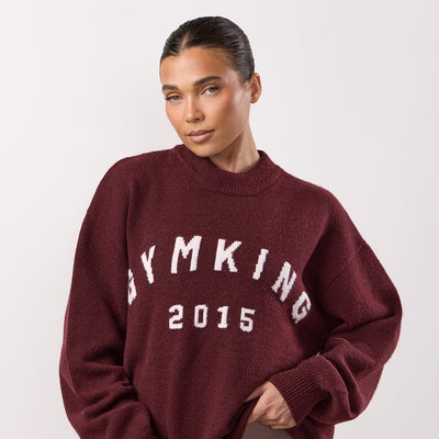 Gym King Restore Knit Crew - Fig