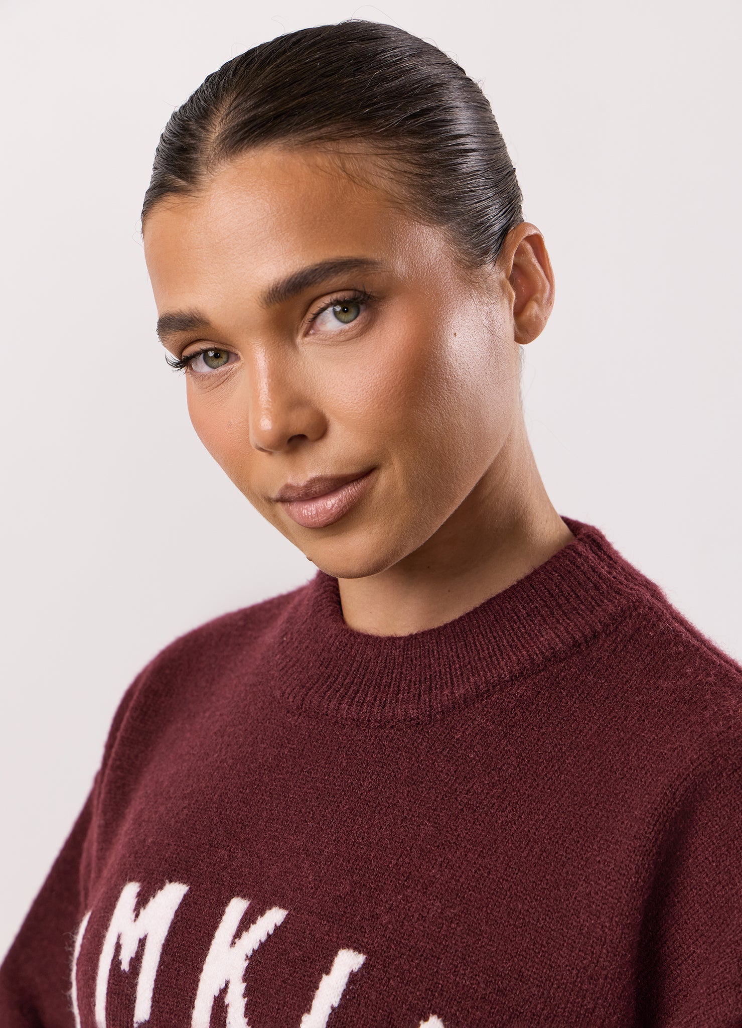Gym King Restore Knit Crew - Fig