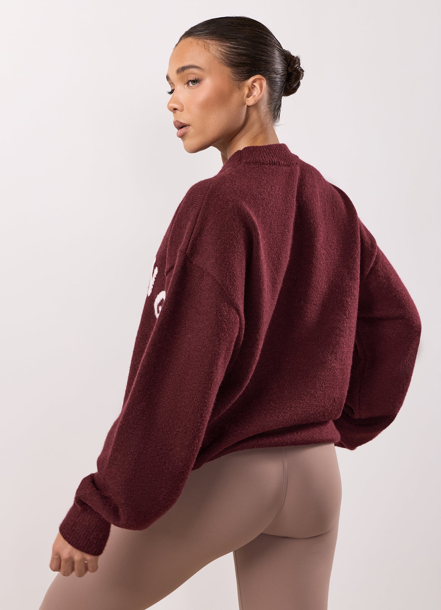 Gym King Restore Knit Crew - Fig