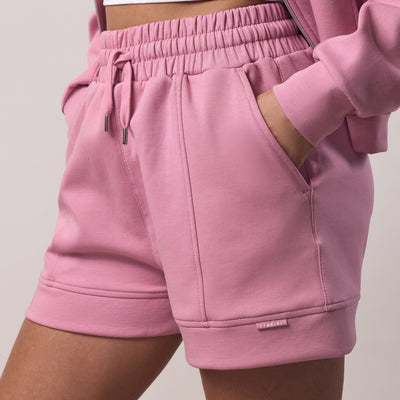 Gym King Retreat Boxy Short - Dusky Rose