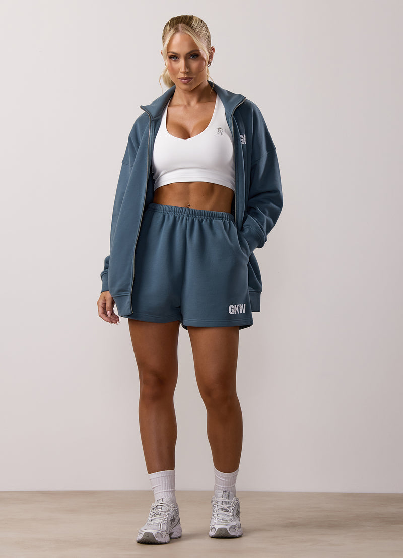 Gym King Revive Peached Short - Storm Blue