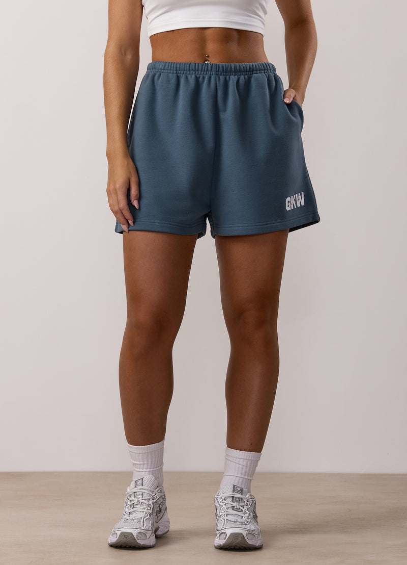 Gym King Revive Peached Short - Storm Blue