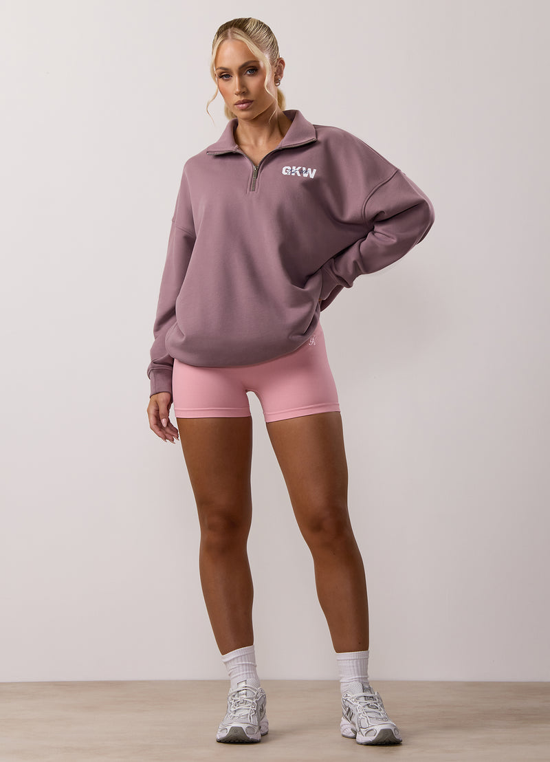 Gym King Sculpt Seamless 3" Short - Pink Blush