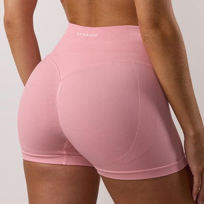 Gym King Sculpt Seamless 3" Short - Pink Blush