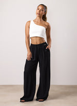 Gym King Signature Woven Trousers - Black