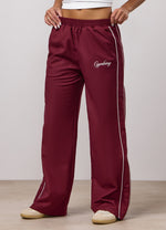 Gym King Contrasterende geweven broek - Claret (miniatuurafbeelding)