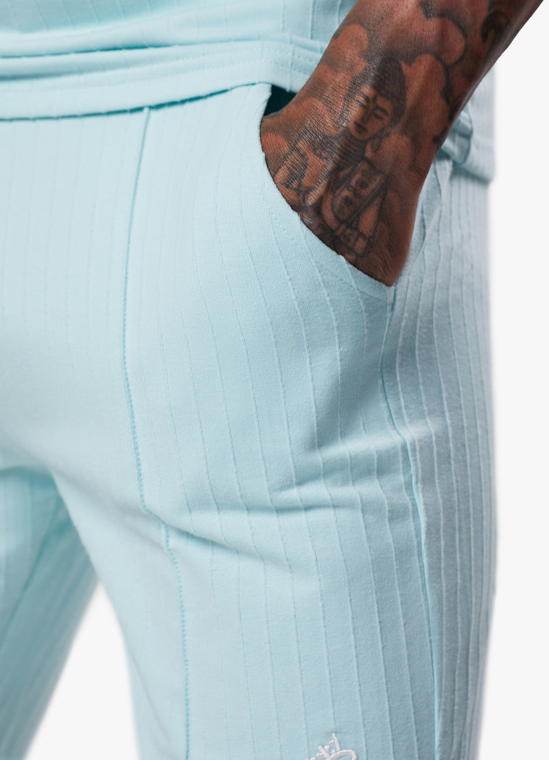 Gym King Riviera Signature Short - Aqua Sky