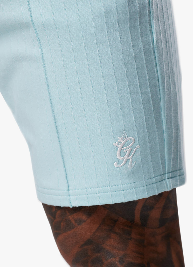 Gym King Riviera Signature Short - Aqua Sky