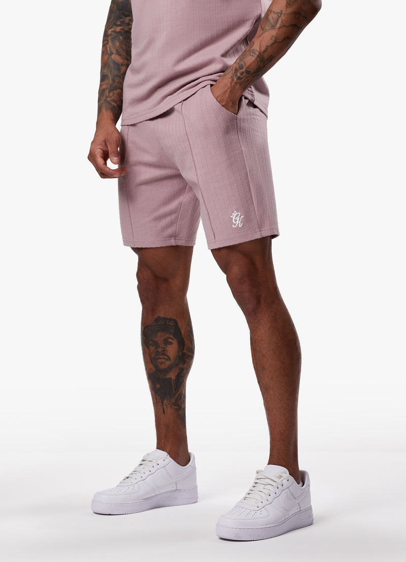 Gym King Riviera Signature Short - Dusky Pink