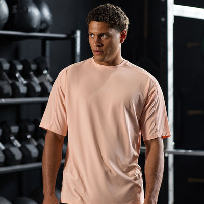 Gym King Roam Tee - Faded Coral