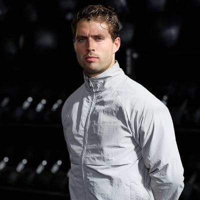 Gym King Roam Track Top - Taupe