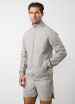 Gym King Roam Track Top - Taupe thumbnail