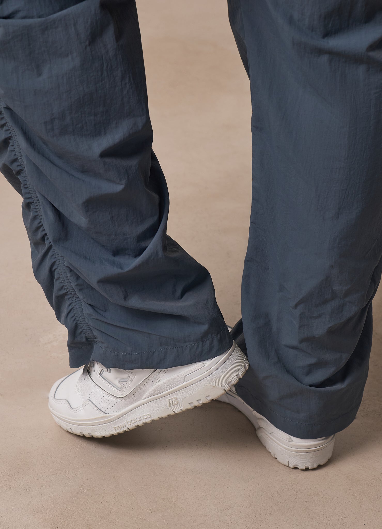 Gym King Ruched Woven Bomber Tracksuit - Storm Blue