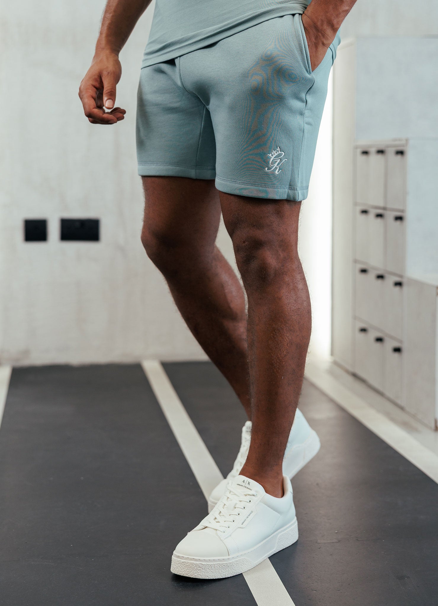 Gym King Fundamental Fleece Short - Smoke