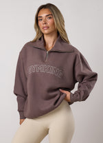 Gym King Sanctuary Rib Collar Funnel - Deep Mocha thumbnail