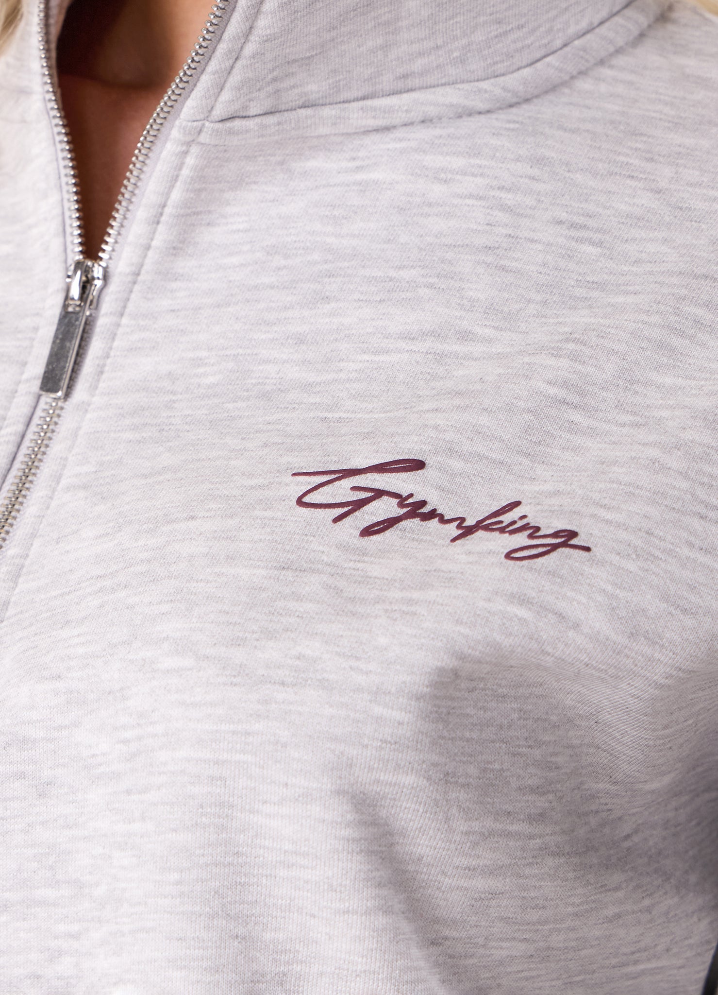 Gym King Script Mindset Funnel - Snow Marl/Fig