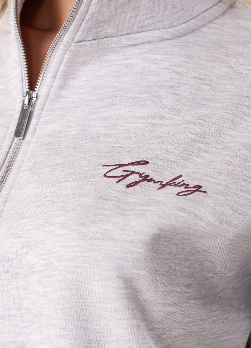 Gym King Script Mindset Funnel - Snow Marl/Fig