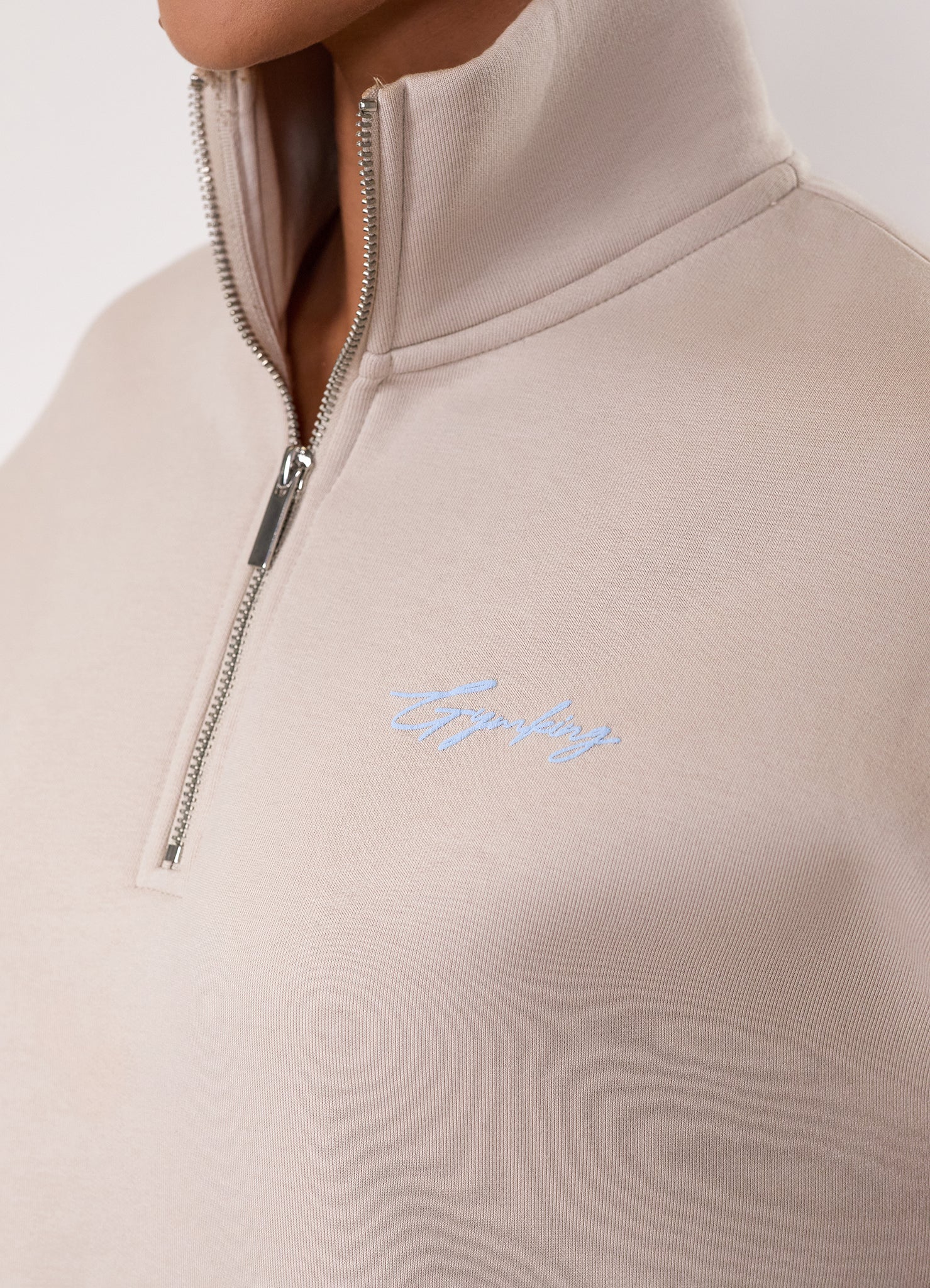 Gym King Script Mindset Funnel - Light Stone/Sky Blue