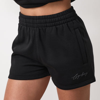Gym King Script Mindset Short - Black