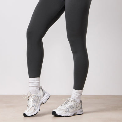 Gym King Script Mindset Jersey Legging - Green Smoke