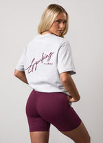 Gym King Script Mindset Jersey Short - Fig