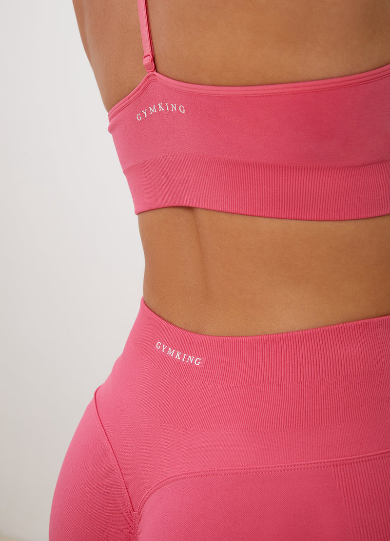 Gym King Sculpt Seamless 3" Short - Bright Fuchsia