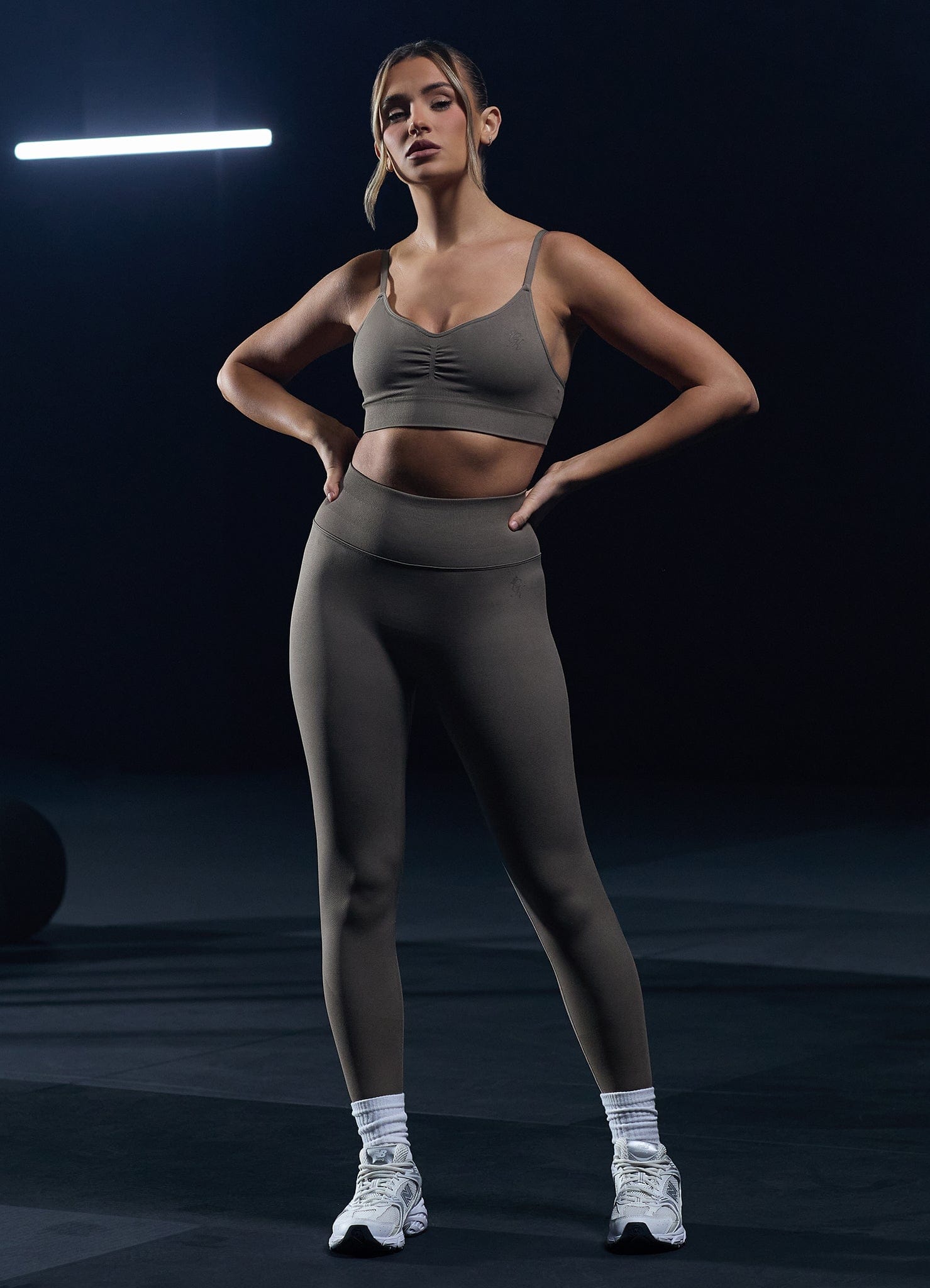 Gym King Sculpt Seamless Legging - Deep Mink