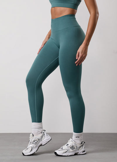 Gym King Sculpt Seamless Legging - Dusky Fern