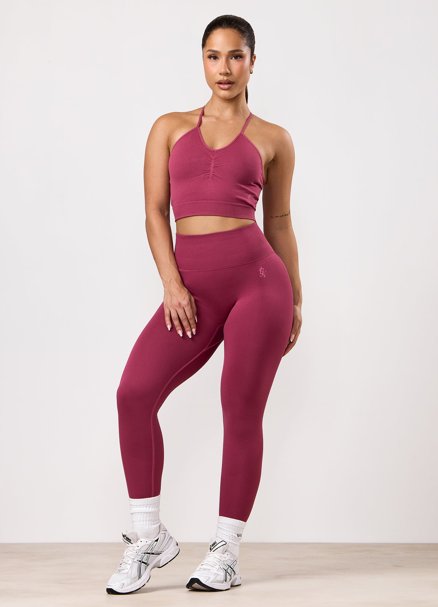 Gym King Sculpt Seamless Legging - Pomegranate