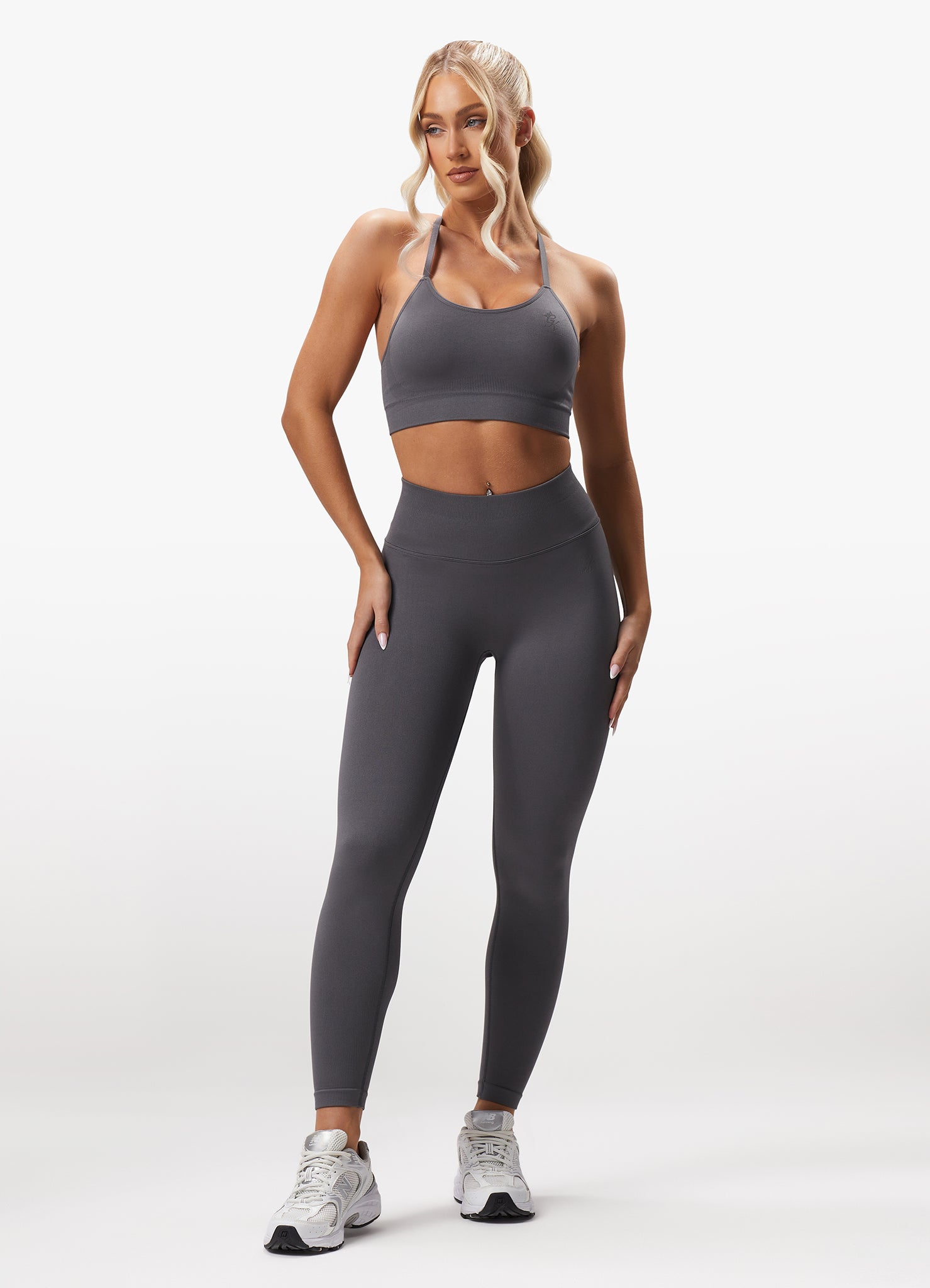 Gym King Sculpt Seamless Legging Space Grey GYM KING