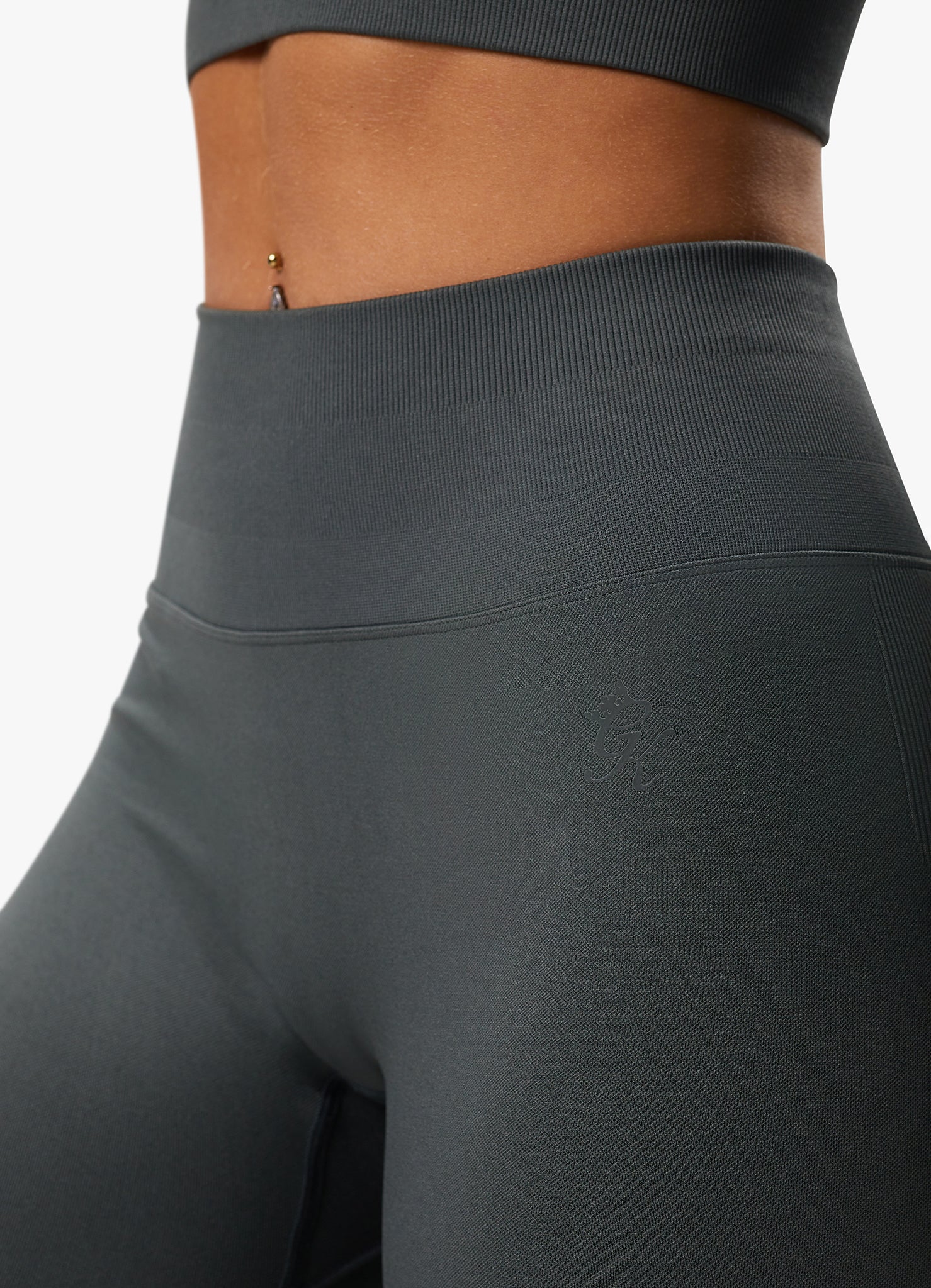 Gym King Sculpt Seamless Legging Green Smoke GYM KING