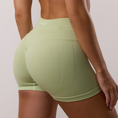 Gym King Sculpt Seamless 3" Short - Matcha Green