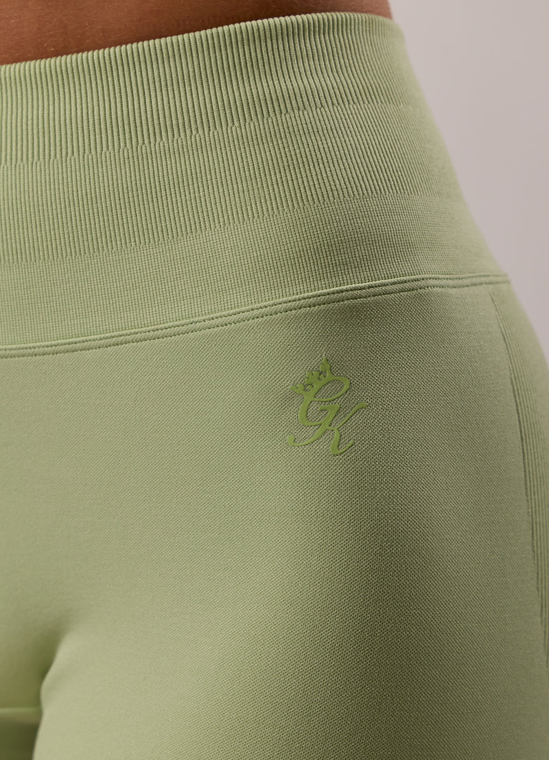 Gym King Sculpt Seamless 3" Short - Matcha Green