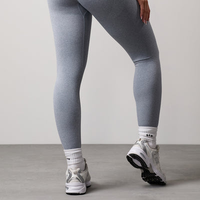 Gym King Sculpt Marl Seamless Legging -  Blue Mist Marl
