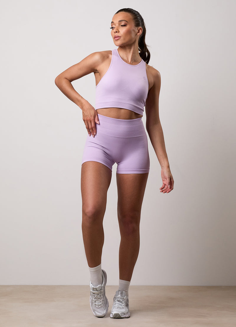 Gym King Sculpt Seamless Tank - Soft Lilac