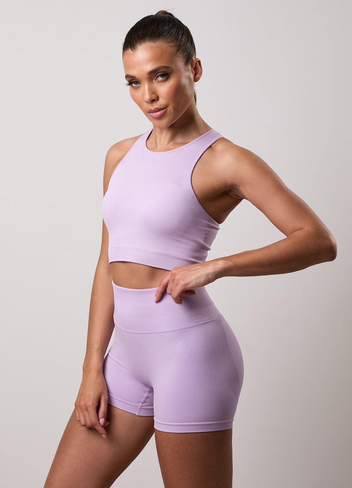 Gym King Sculpt Seamless Tank - Soft Lilac