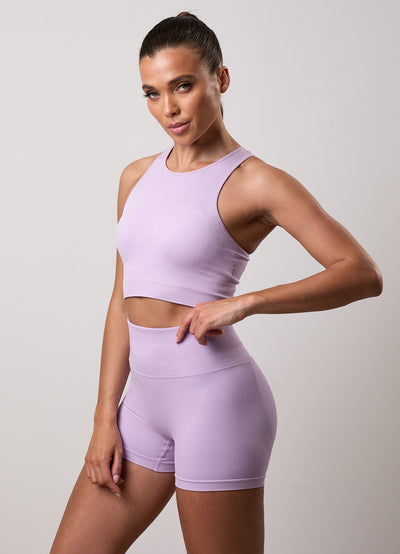 Gym King Sculpt Seamless Tank - Soft Lilac