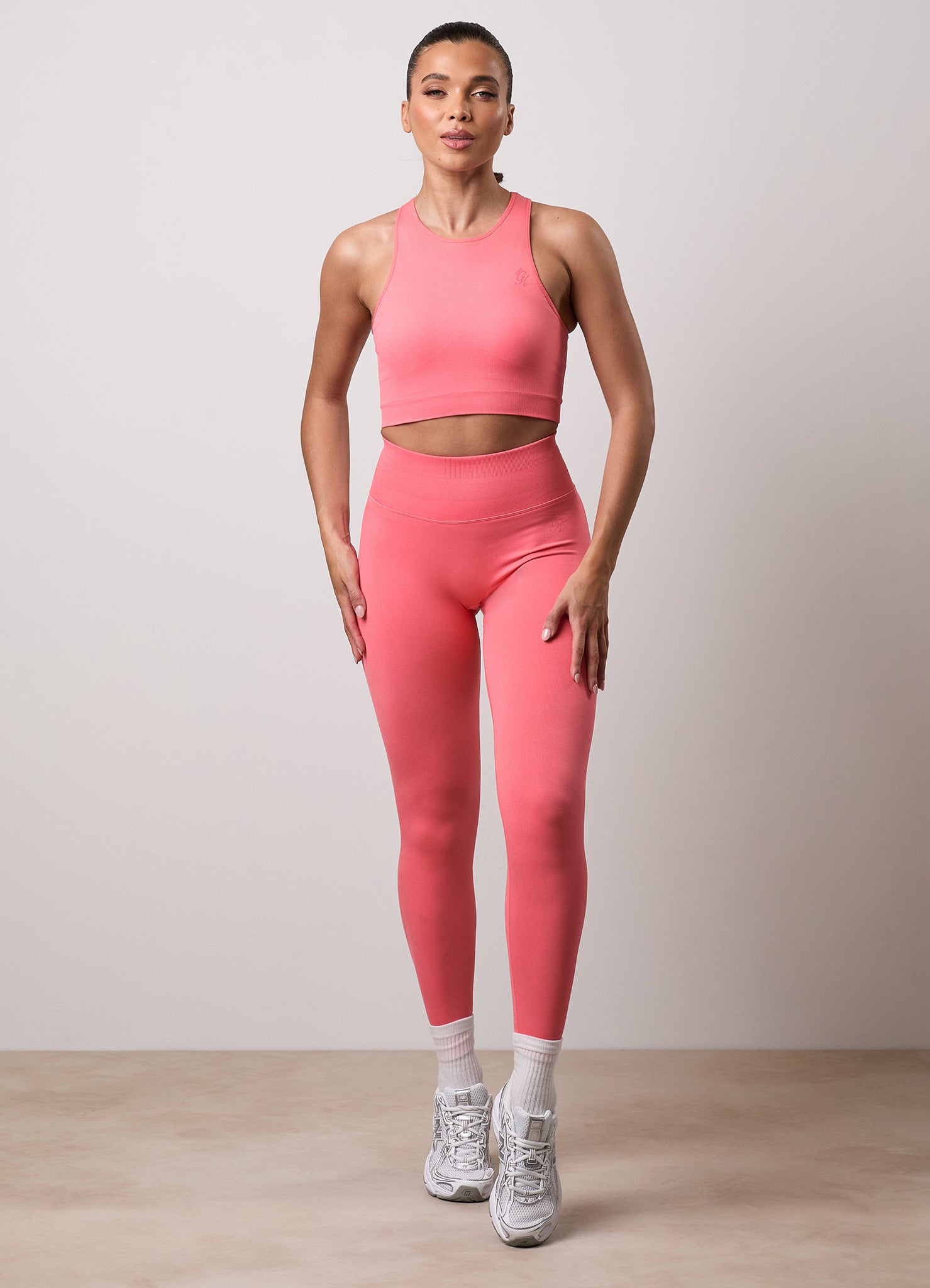 Gym King Sculpt Seamless Legging - Spiced Coral