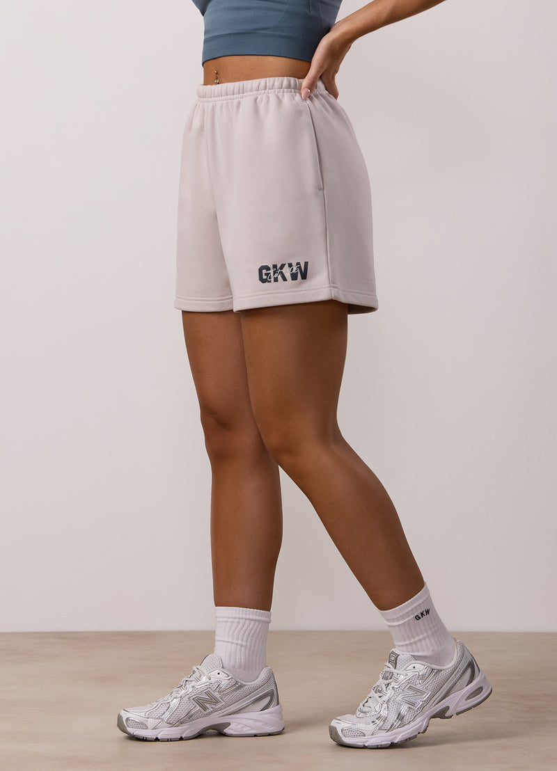 Gym King Revive Peached Short - Light Stone