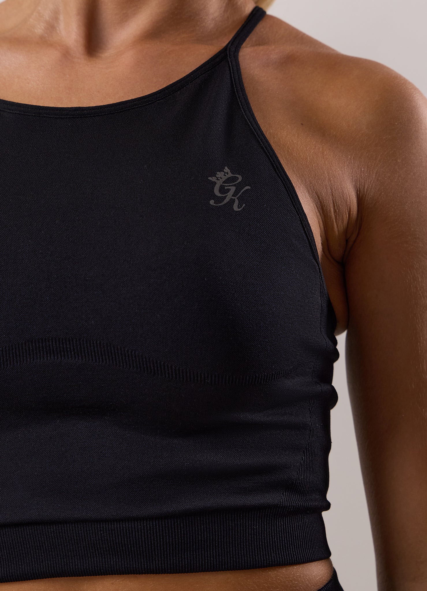 Gym King Sculpt Seamless Vest - Black