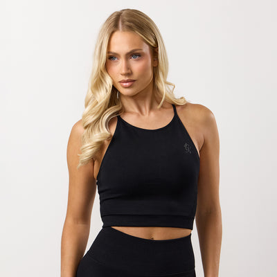 Gym King Sculpt Seamless Vest - Black