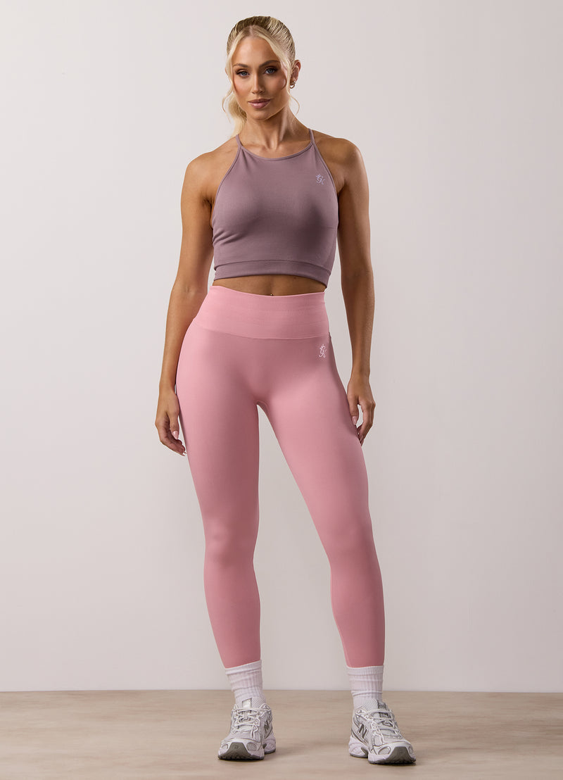 Gym King Sculpt Seamless Legging - Pink Blush