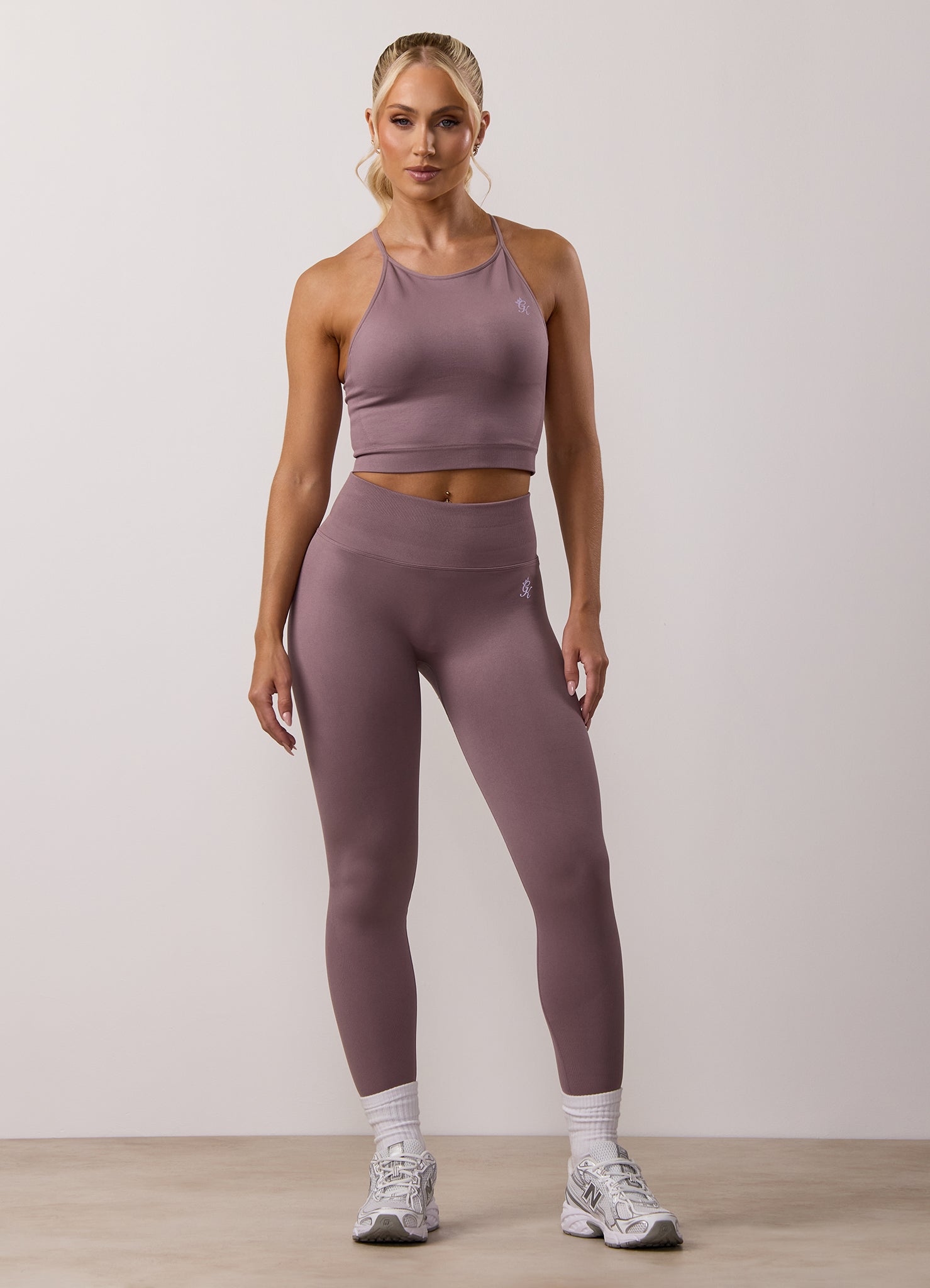 Gym King Sculpt Seamless Vest - Purple Fog