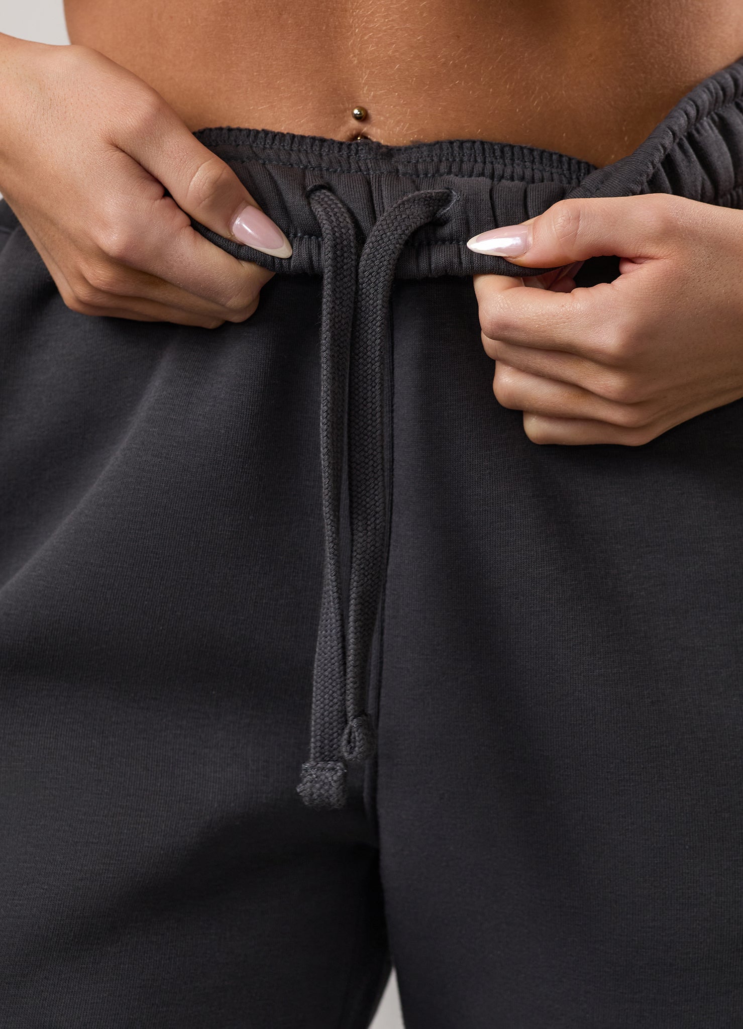 Gym King Script Mindset Relaxed Fit Jogger - Dark Pewter